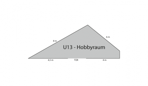 Grundriss Hobby raum